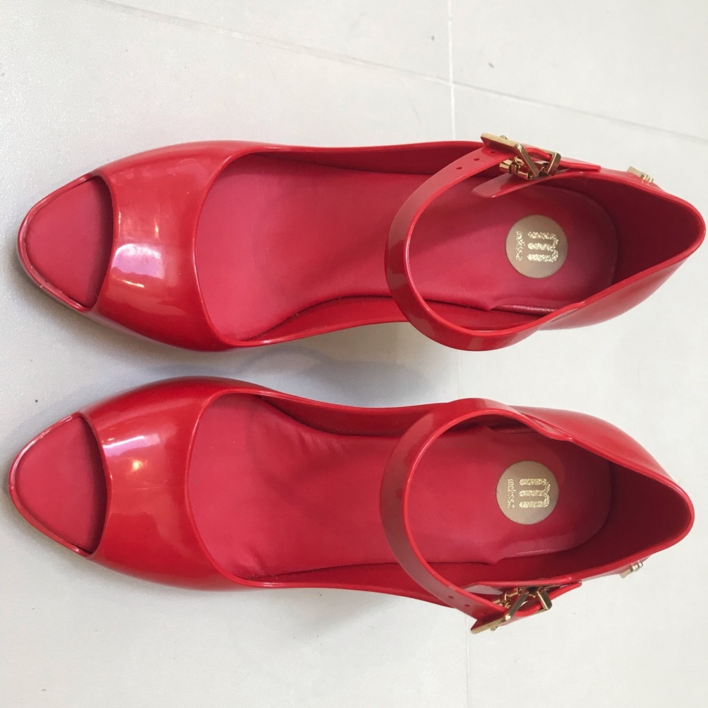 Red Melissa Shoes